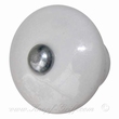 Porcelain doorknob - drawerknob Italy white