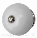Porcelain doorknob - drawerknob white